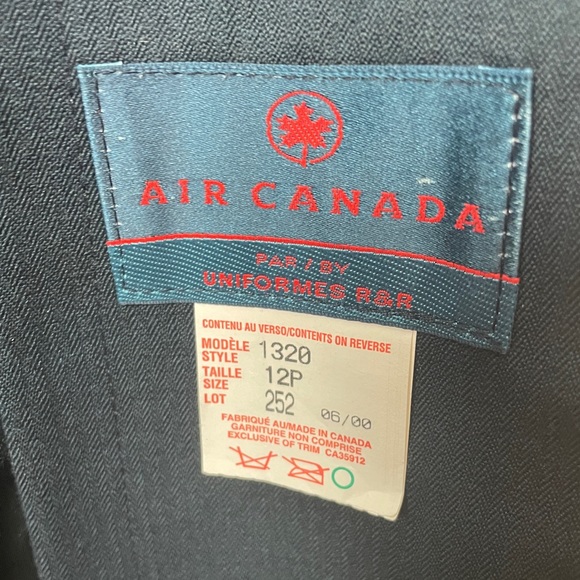 AIR CANADA Y2K Wool Coat - Picture 13 of 16